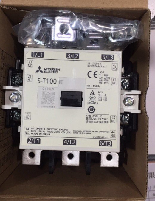 全新原装正品三菱交流接触器s-t65ac100v2a2bc