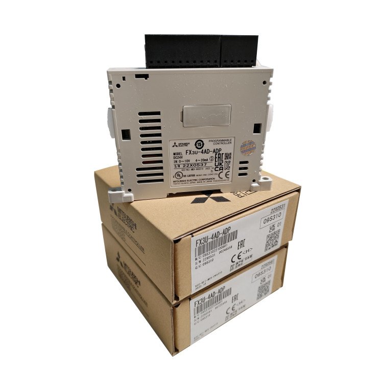 原装正品三菱plc模块fx3u-4ad-adp可编程控制器议价