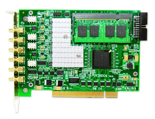 阿尔泰同步模拟量输入数据采集卡pci8501