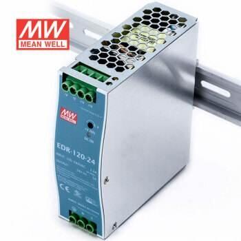 台湾明纬导轨开关电源edr-120-24