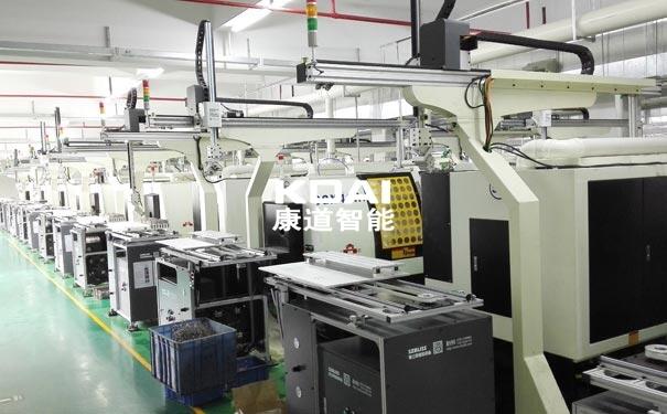 自动化机械手实现数控机床上下料