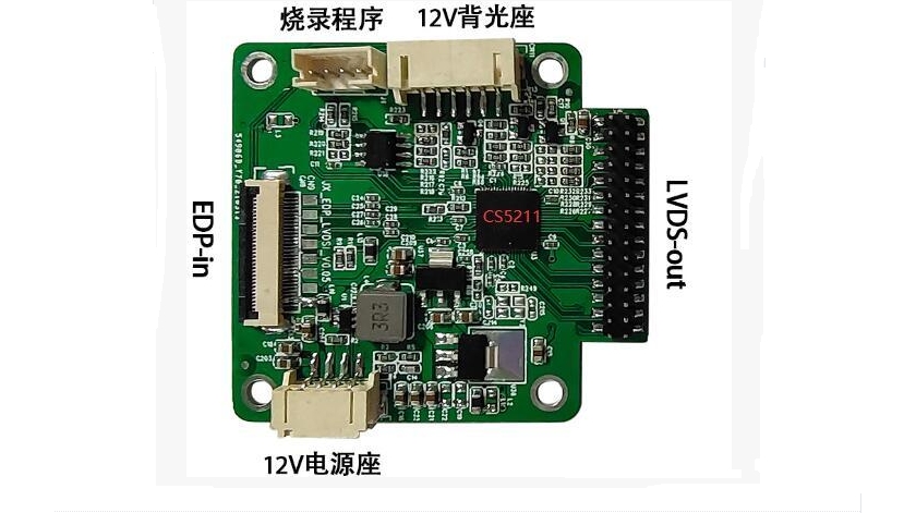 cs5211 替代ch7511b edp转lvds转接板芯片 瑞奇达cs5211代理