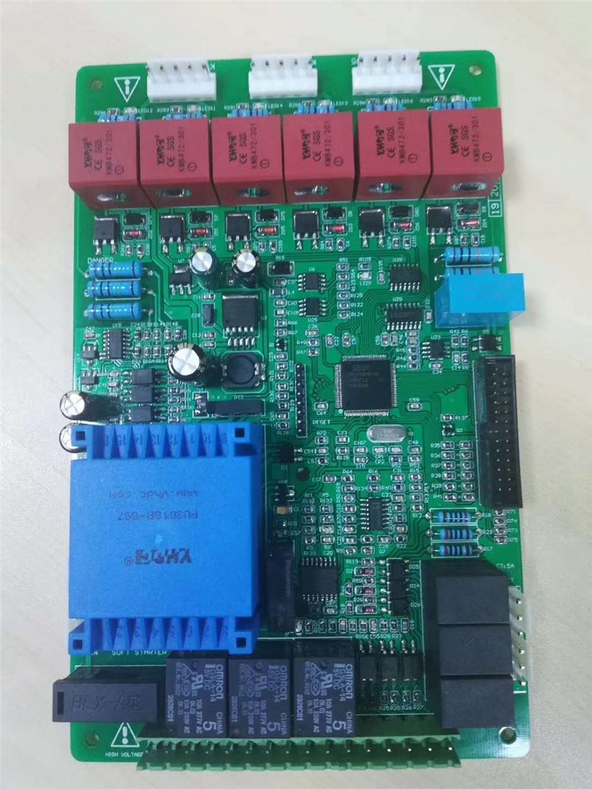 stc50系列电机软起动器控制板